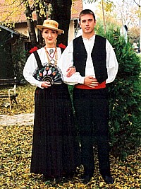 Korcula tradicionalna nošnja outfit