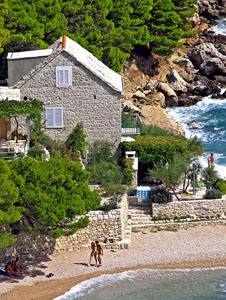 Book private accommodation on the island of Korcula