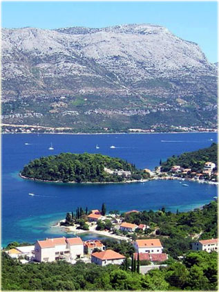 Žrnovska Banja, ostrov Korčula, Chorvatsko