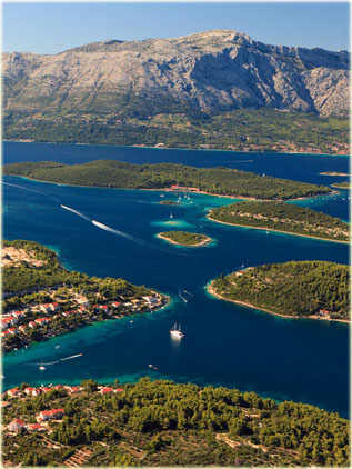 Lumbarda, otok Korčula, Hrvaška